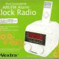 Vextra AM/FM iPod Compatible Clock Radio Doc Early Generation iDevice 30Pin LCD