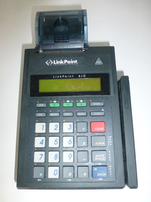 Linkpoint AIO A10 LPAIO Credit Card Terminal PoS uses Thermal Paper