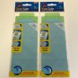 Lot of 2 Avery NoteTabs 3 inch x 7.5 inch, Perforated, Cool Blue/Green, 6 per pa