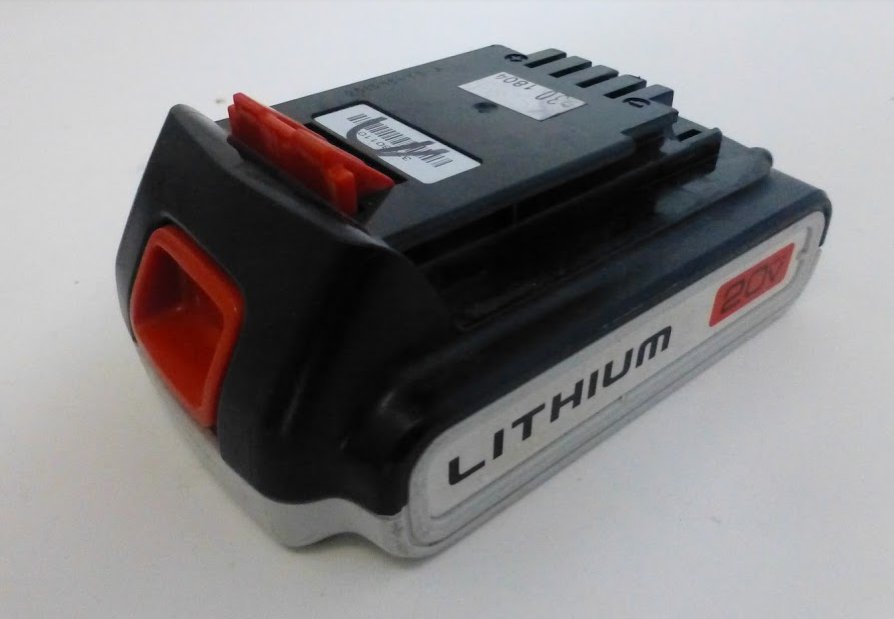 GENUINE BLACK DECKER LB20 20v BATTERY FOR LDX120 LDX220 SSL20 & MATRIX DRILL S