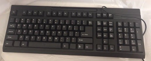 iMicro Wired USB English Keyboard Model KB-US819EB (Black)