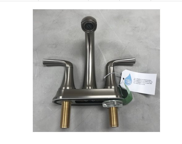 Pfister LF-048-LRGS Ladera 4" Centerset 2-Handle Bathroom Faucet