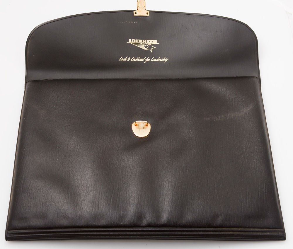 1960's Lockheed Binder Folder Aviation employee item Lockheed Before Martin