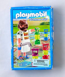 NEW Playmobil 6311 Summer Fun BEARDED BBQ CHEF Toy / Game, New in box SEALED