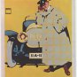 1967 Audi Automobil-Werke Post Card of Famous Poster RARE PIECE Ludwig Hohlwein