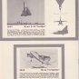 1958 RYAN PLANE PORTRAITS BOOKLET X-13 VERTIJET & KDA FIREBEE DRONE PRINTS