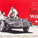 1961 General Motors Engineering "A Better Way" Showroom Sales Brochure RARE GM 1961 General Motors Engineering "A Better Way" Showroom Sales Brochure RARE GM