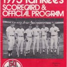 1973 New York Yankees Official Scorecard Program Scored Thurman Munson Yaz Fisk 1973 New York Yankees Official Scorecard Program Scored Thurman Munson Yaz Fisk