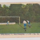 Spelregel 6 Buitenspel No. 26A Phillips Cigarette Tobacco Card Soccer GOAL SHOT