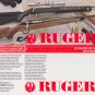 RUGER GUN Rifle Pistol Revolver Brochure Information Sales Sheet