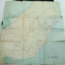 OKINAWA JAPAN MAP 3rd Pioneer Battalion 1958-1963 USMC Camp KOZA Grade Project