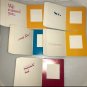 1977 Polaroid Instant Greetings Mailers postcard frame envelopes Lot of 5 VTG