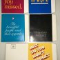 1977 Polaroid Instant Greetings Mailers postcard frame envelopes Lot of 5 VTG