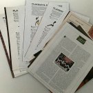 Playboy CENTERFOLDS only 1980-2005 Lot of 10 centerfolds plus extras