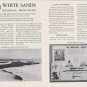 1949 New Mexico White Sands National Monument Map Booklet & Land of Enchantment