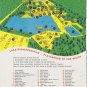 Lake Winnepesaukah Amusement Park Brochure & Ticket Chattanooga Tennessee 1950s