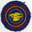 1962 NRA National Indoor Pistol Championships Patch IL N.R.A. Vintage gun 1962 NRA National Indoor Pistol Championships Patch IL N.R.A. Vintage gun