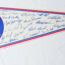 Philadelphia Phillies 1993 Nat'l League Champions (w/Signatures) Pennant Rare