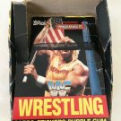 WWF 1987 Topps Wrestling Wrestlemania III 3 (Empty) Card Box Hulk Hogan Wrestler