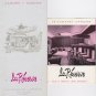 La Reserve Cabaret Bar Place Des Martyrs Luxembourg Dance Club Menu & card 1960s