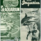 Miami SEAQUARIUM brochure Lot of 2 1950s 1960s vintage Mermaids Florida