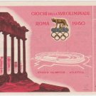 1960 Rome Olympic Games Original Ticket Stub Track & Field Class III #069