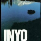 1981 Vintage Inyo Mono County California Brochure Eastern High Sierra w/ Map