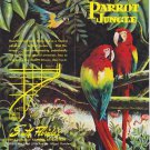 1950s Miami Parrot Jungle Brochure Florida Birds Sanctuary Vintage