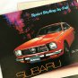 Vintage Original 1970s Subaru & 1978 Renault Le Car Sales Brochure Catalog Lot