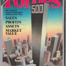 1987 Forbes 500 Special Issue Magazine Annual Directory Pre-Market Crash '87