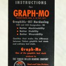 Graph-Mo Timken Roller Bearing Company Steel & Tube Division Heat Instructions Graph-Mo Timken Roller Bearing Company Steel & Tube Division Heat Instructions