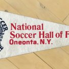 Soccer Pennant National Soccer Hall of Fame Oneonta No Pinholes Rare Vintage Soccer Pennant National Soccer Hall of Fame Oneonta No Pinholes Rare Vintage