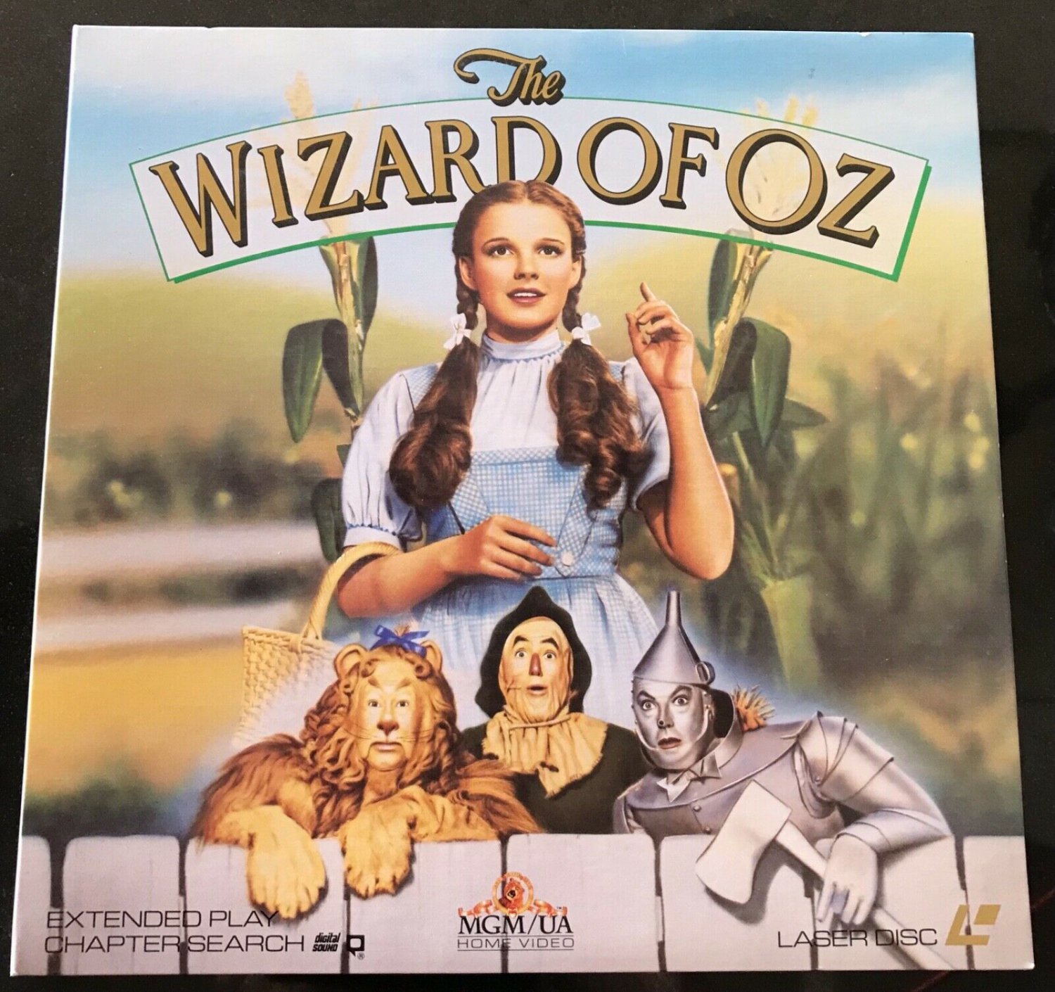 THE WIZARD OF OZ LASERDISC 50th anniv. Near Mint Condition Gatefold ...