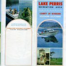 Lake Perris Recreation Area Riverside, California LA Brochure & Map Vintage
