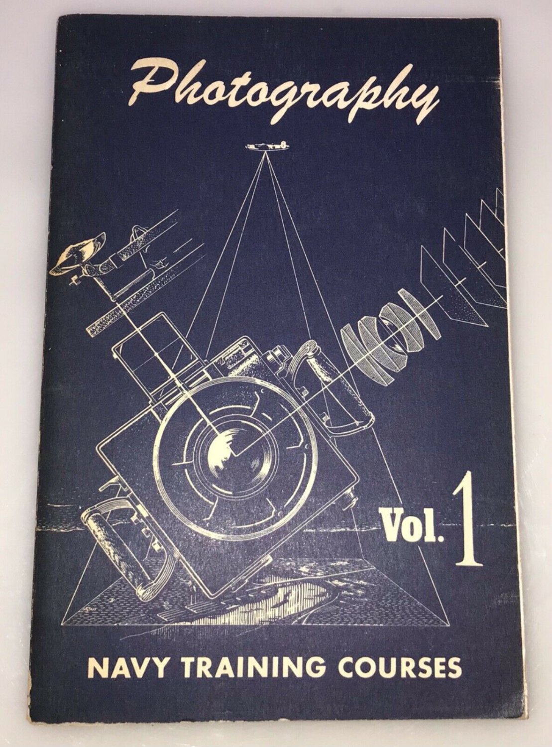 Photography Vol. 1 US Navy Training Course Book 1953 NAVPERS 10371A US