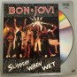 BON JOVI - SLIPPERY WHEN WET Laserdisc LD MUSIC VIDEO 1980s Vintage