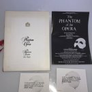 Brochure The Phantom of the Opera The Ahmanson Theatre Los Angeles Premiere 1989 Brochure The Phantom of the Opera The Ahmanson Theatre Los Angeles Premiere 1989