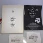 Brochure The Phantom of the Opera The Ahmanson Theatre Los Angeles Premiere 1989