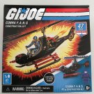 GI Joe Cobra F.A.N.G. & Cobra Commander Construction Set 47 piece New Unopened