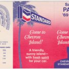 1969 San Diego Padres Baseball Pocket Schedule Chevron 1st season 1960s '69 MLB 1969 San Diego Padres Baseball Pocket Schedule Chevron 1st season 1960s '69 MLB