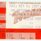 May 8, 1987 San Diego Padres vs. Chicago Cubs Ticket Stub Tony Gwynn 3 Hits, SB
