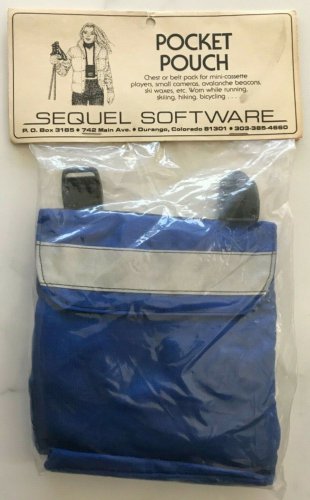 1980s Sequel Durango Pocket Pouch Every Day Carry wearable bag Sports USA EDC