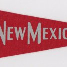 Vintage University of New Mexico  Mini College Pennant miniature Albuquerque 9"