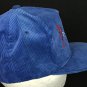 Vtg Roadrunner Rhodeway Chula Vista San Diego Corduroy Hat Snapback NOS Blue