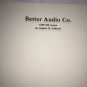10 VTG Letterhead Stationery Paper sheets Better Audio Co 4638 10th Ave L.A. CA