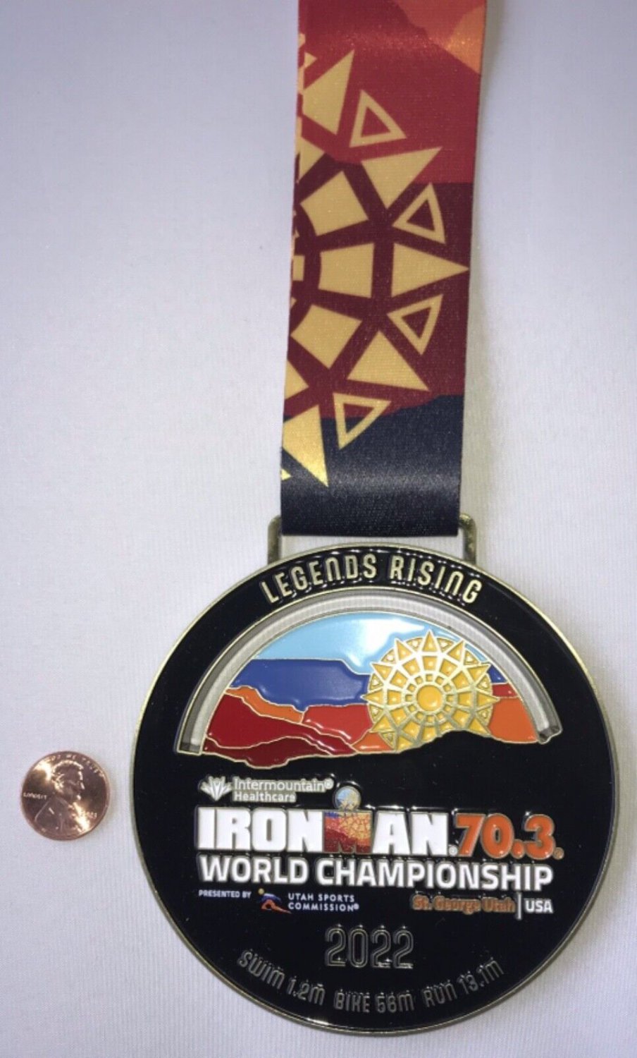 2022 Ironman Medal Finisher Award 70.3 World Championship St. George ...