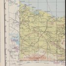 WW2 1943 Restricted Map AAF Aeronautical Chart Bahamas Great Inagua Island (585)