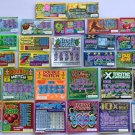 35 California Lottery USED $1, $2 Scratcher Tickets, all different '09, '10 35 California Lottery USED $1, $2 Scratcher Tickets, all different '09, '10