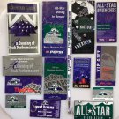 1998 ASG Colorado Rockies All-Star Game Baseball Rare Souvenirs MLB Lanyard Gala 1998 ASG Colorado Rockies All-Star Game Baseball Rare Souvenirs MLB Lanyard Gala