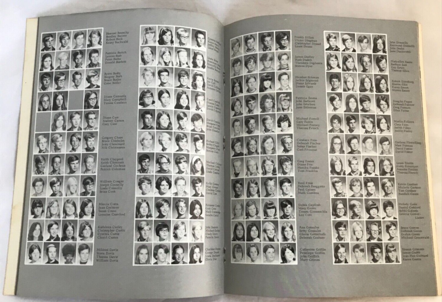 Kris Jenner Kardashian 1970 Yearbook Marston Jr High Clairemont San